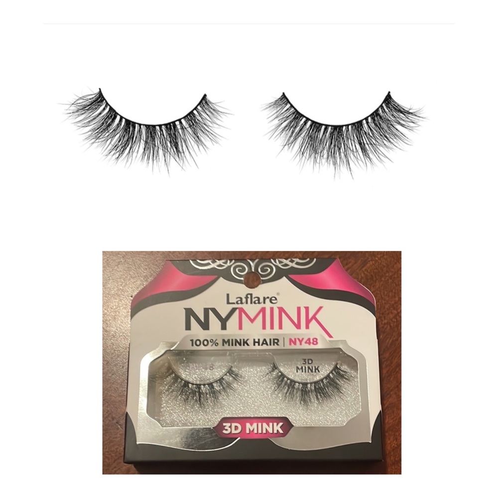 4-pairs LAFLARE 3D NY MINK Eyelashes